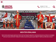 Tablet Screenshot of mehterkiralama.com